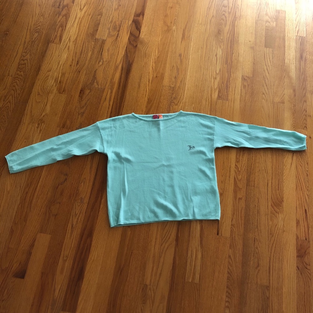 Oversized Emilio Pucci Blue Sweater